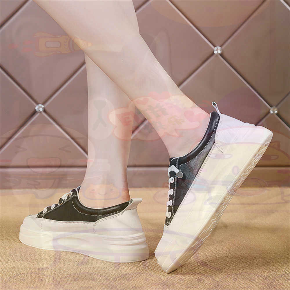 Luxury Lifestyle Shows - Lace-up Chunky Loafers Woman Skateboarding Sports