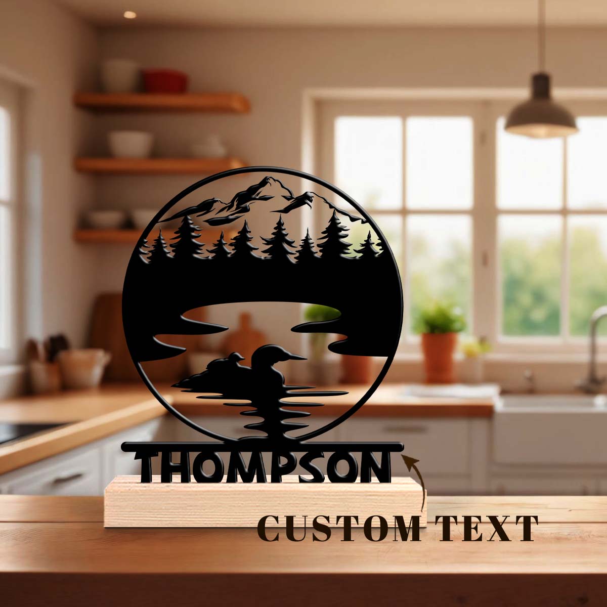 Personalized Engraved Gift - 1pc Personalized Desktop Metal Ornaments Custom
