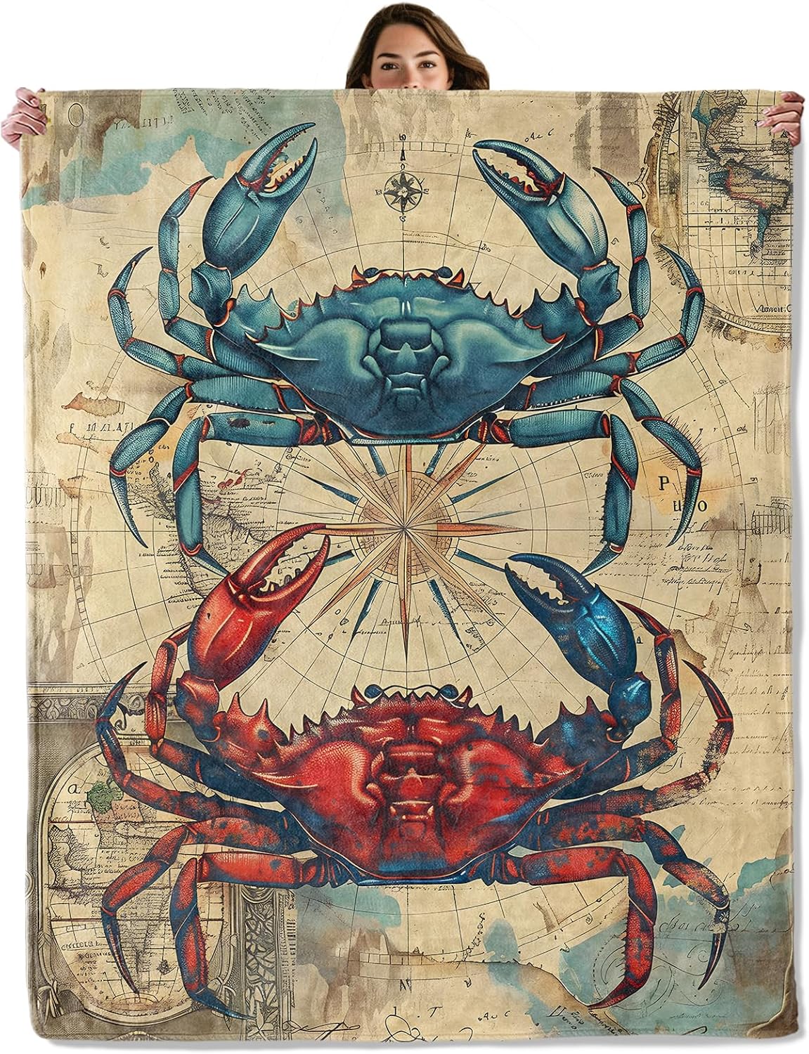 Giant Crab Vintage Nautical Ma - огляд і ціна Luxury Lifestyle Travel