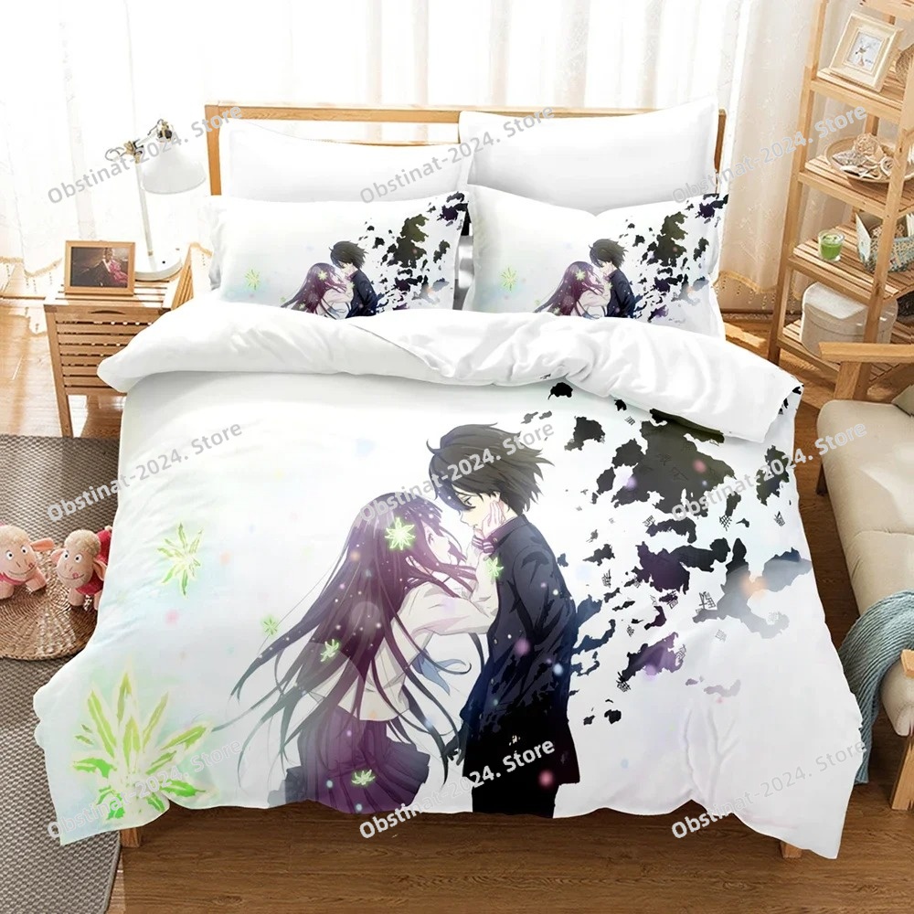 Anime Fruits Basket Bedding Se - огляд і ціна Linen Duvet Cover