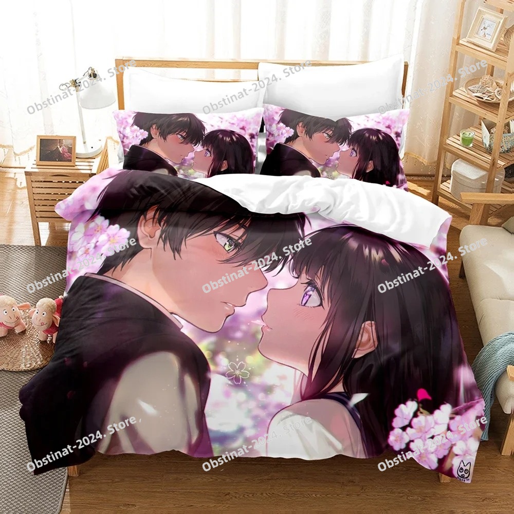 Anime Fruits Basket Bedding Se - огляд і ціна Linen Duvet Cover