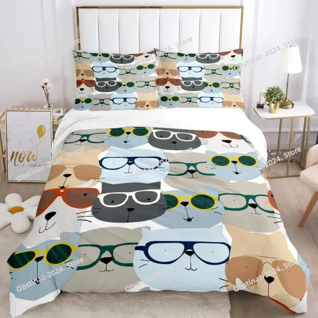 Cartoon Animals Bedding Sets N - огляд і ціна Linen Duvet Cover