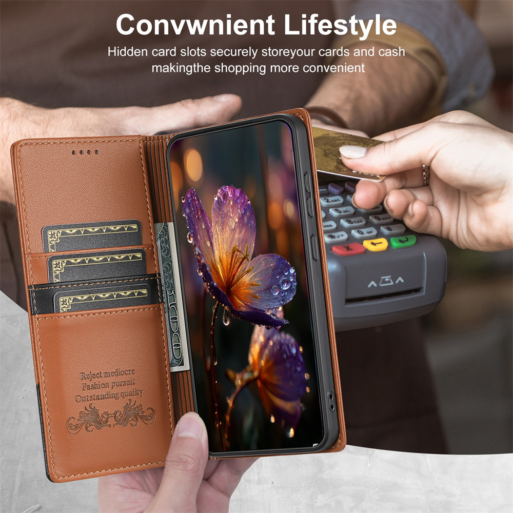 Luxury  Flip Leather RFID Wall - огляд і ціна Xiaomi Redmi Note 13