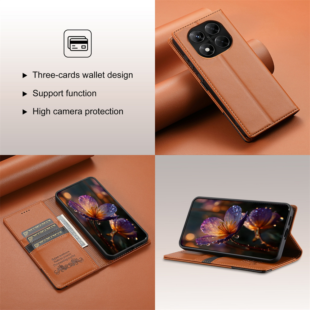 Luxury  Flip Leather RFID Wall - огляд і ціна Xiaomi Redmi Note 13
